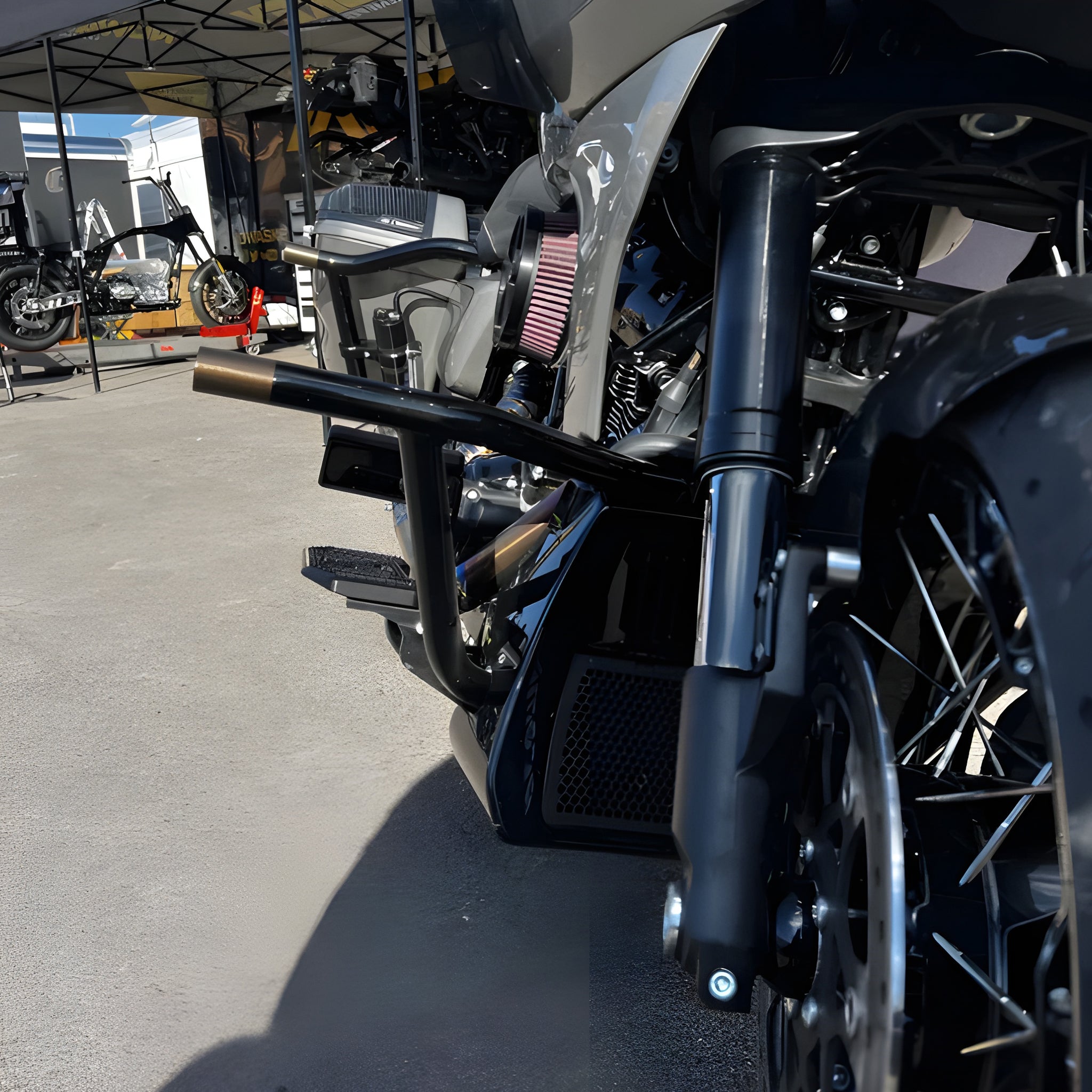 SBC Performance Harley Bro Bar 1999-2023 Touring (NON CVO) | BLACK FINISH