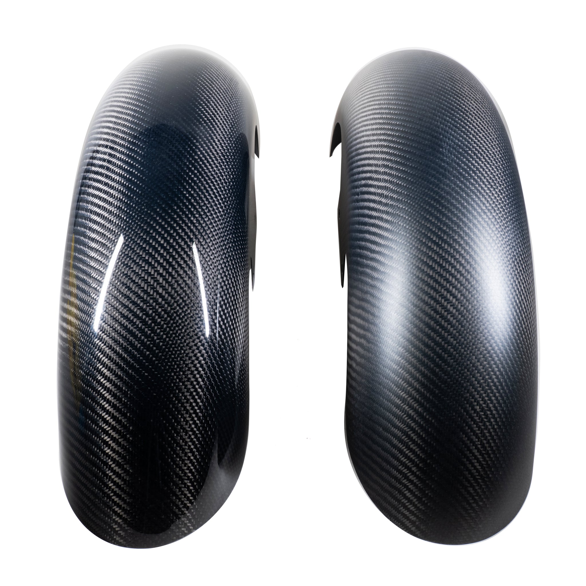 Mid Length Carbon Fiber Front Fender - Indian