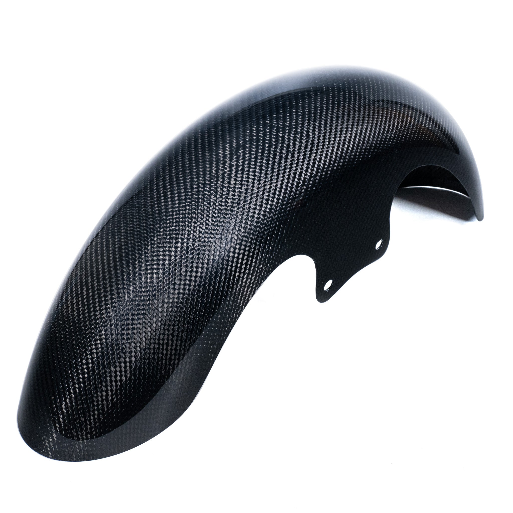 Mid Length Carbon Fiber Front Fender - Indian