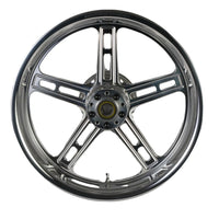 Polished Signature Series 5 Spoke Rear Wheel