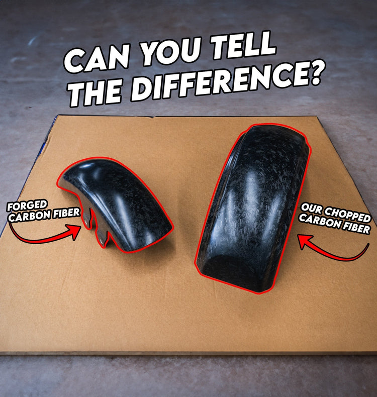 Forged Carbon Fiber vs Chopped Carbon Fiber | What's The Difference ...