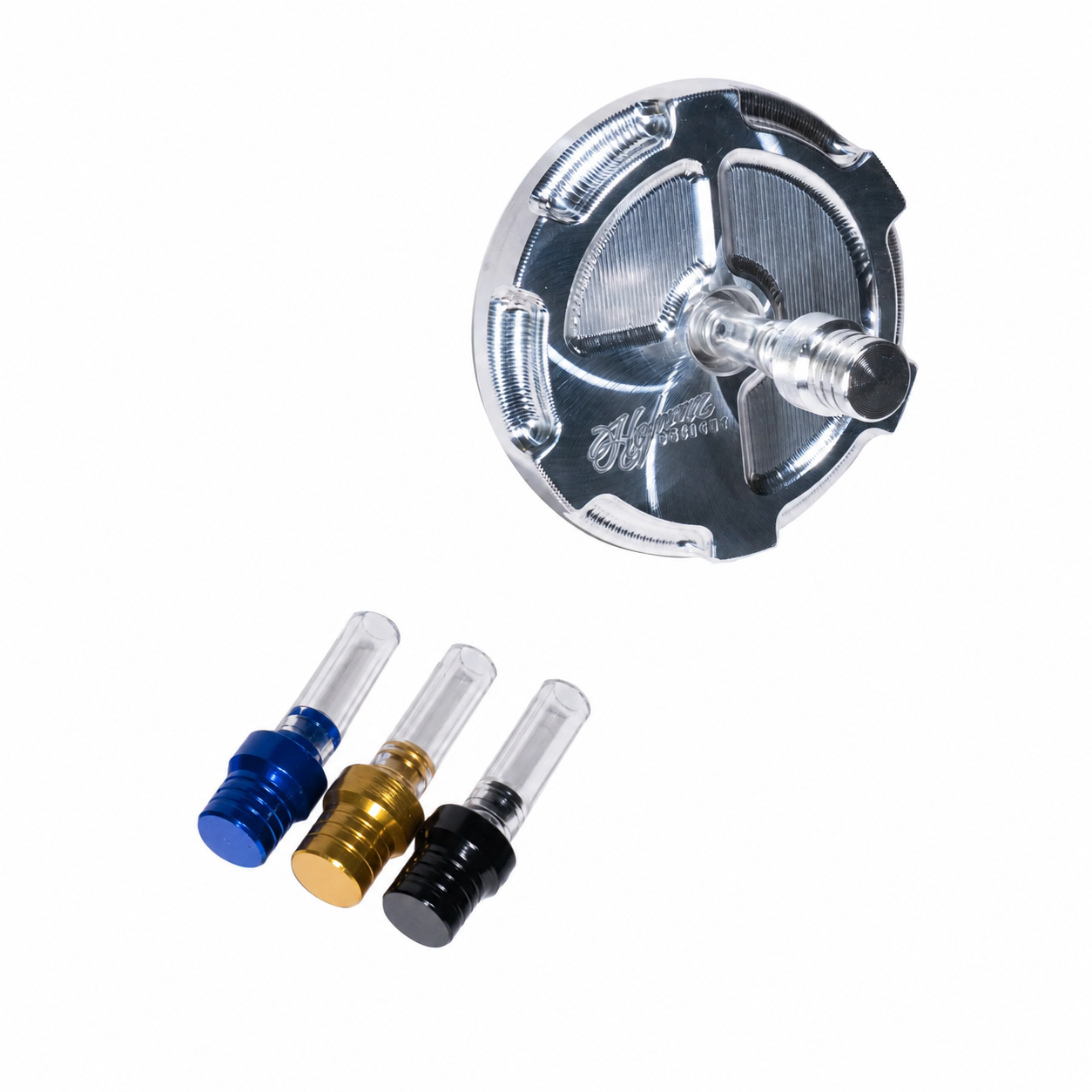 2023.5-2026 Touring Gas Cap Assembly Kit | 6pt Moto X Style