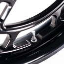 Black Directional 5 Star Front Wheel w Race Hub