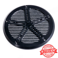 Hofmann Designs Signature Series Derby Cover with Carbon Insert M8 Softail