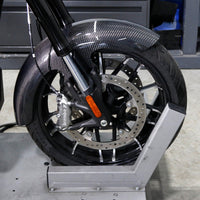 Mid Length Carbon Fiber Front Fender - Indian