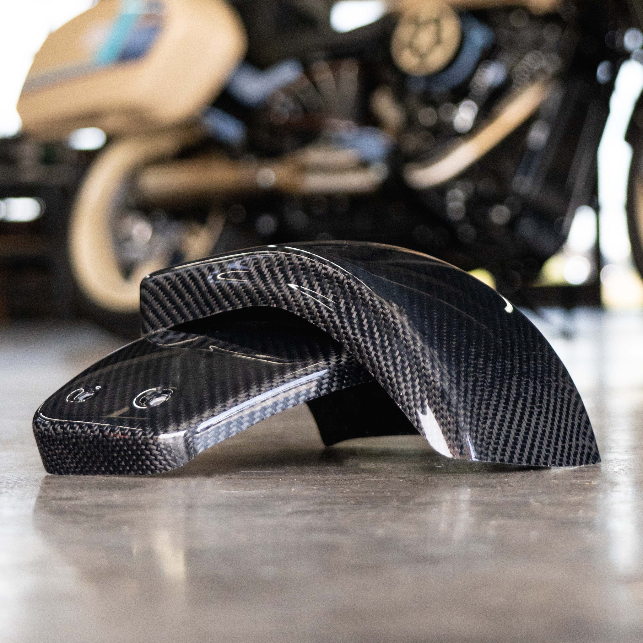 Harley M8 Softail Carbon Fiber Side Covers – Hofmann Designs