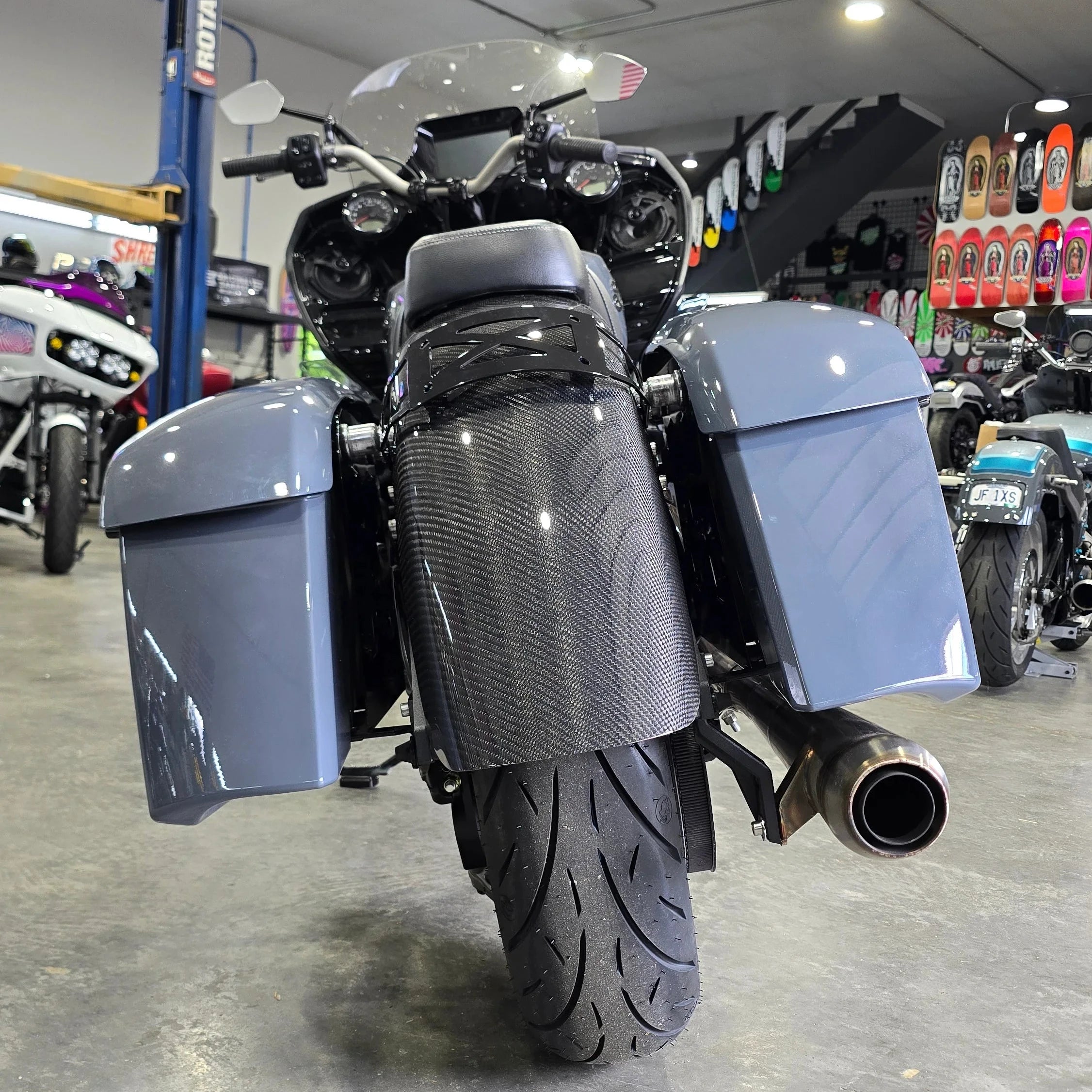 Hofmann Designs/Forever Rad Edition Carbon Fiber Rear Fender for Indian Powerplus Models