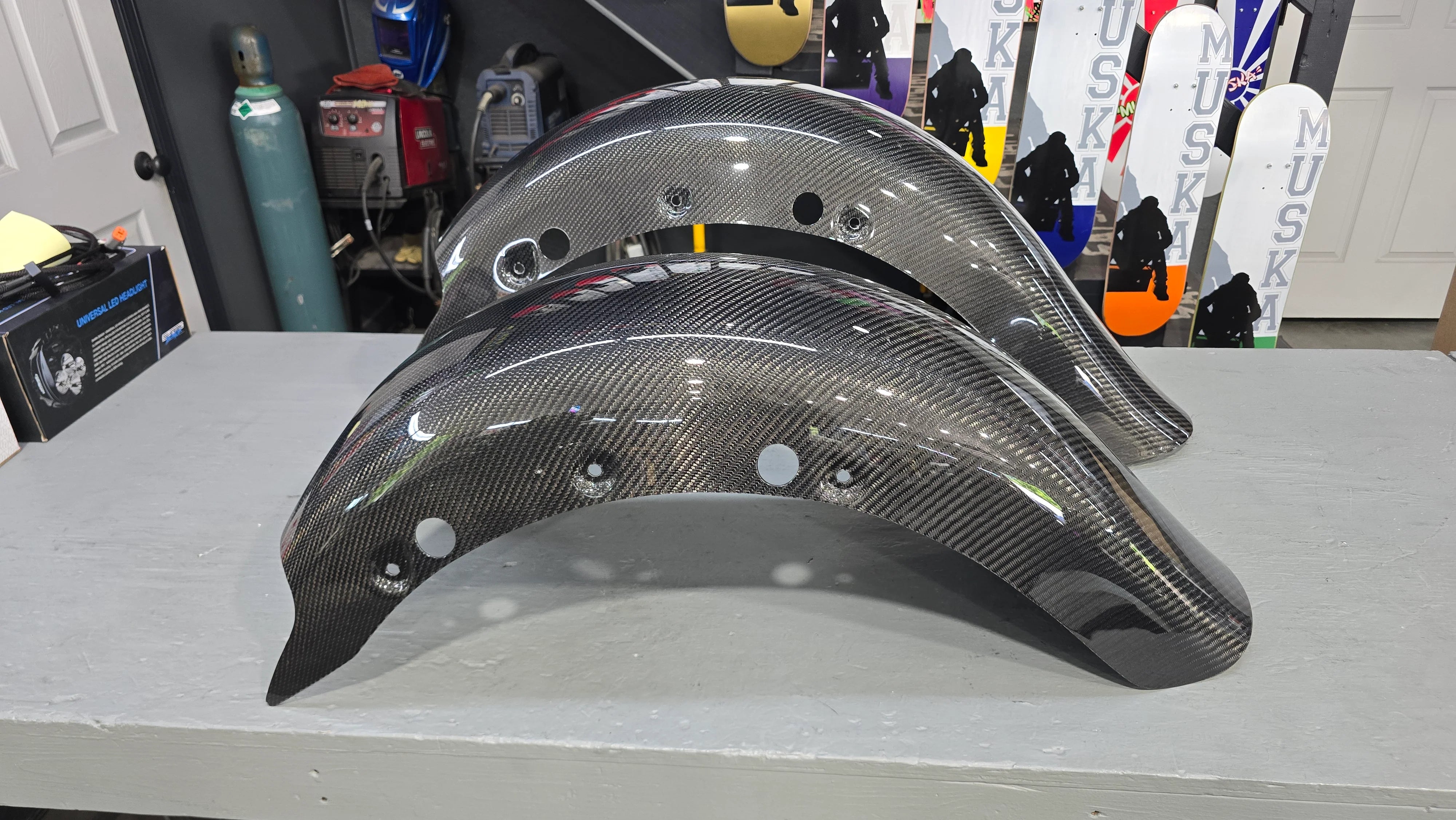 Hofmann Designs/Forever Rad Edition Carbon Fiber Rear Fender for Indian Powerplus Models